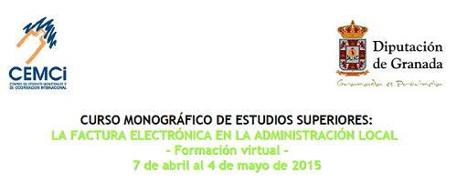 Curso monográfico de estudios superiores: La factura electrónica en la Administración Local (I Edición)